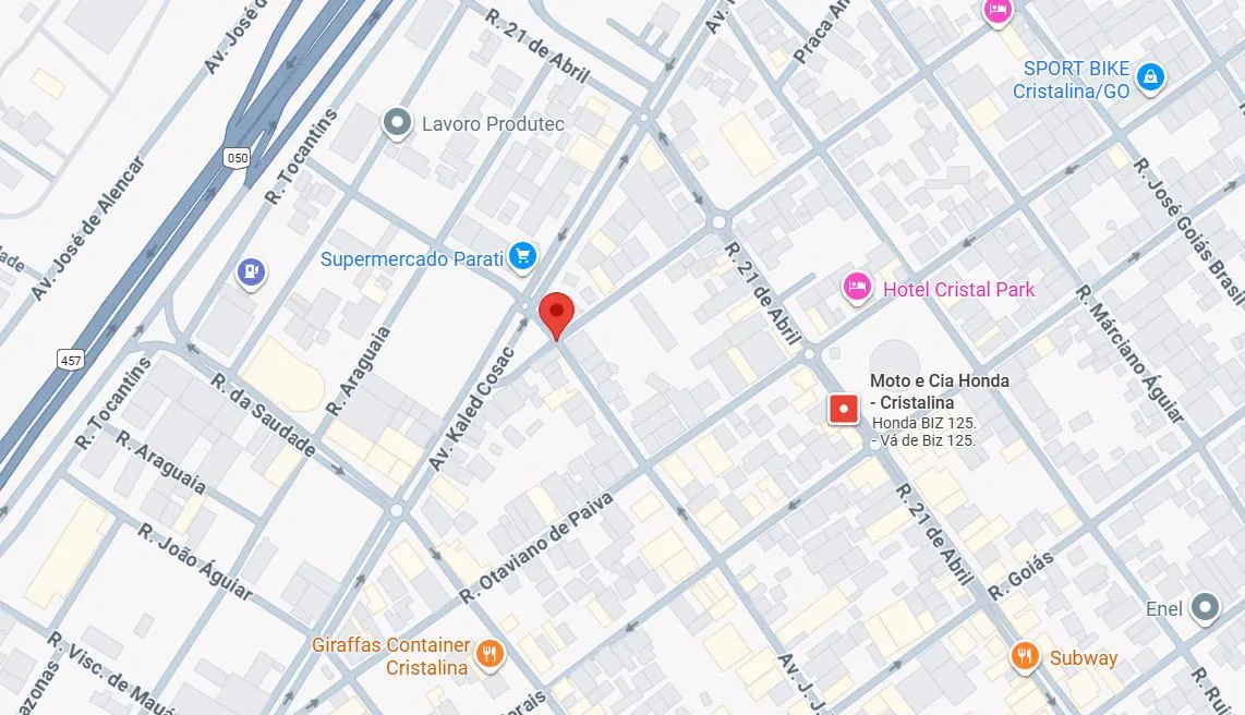 ONDE ENCONTRAR A<br /><strong>ARES EM CRISTALINA</strong>