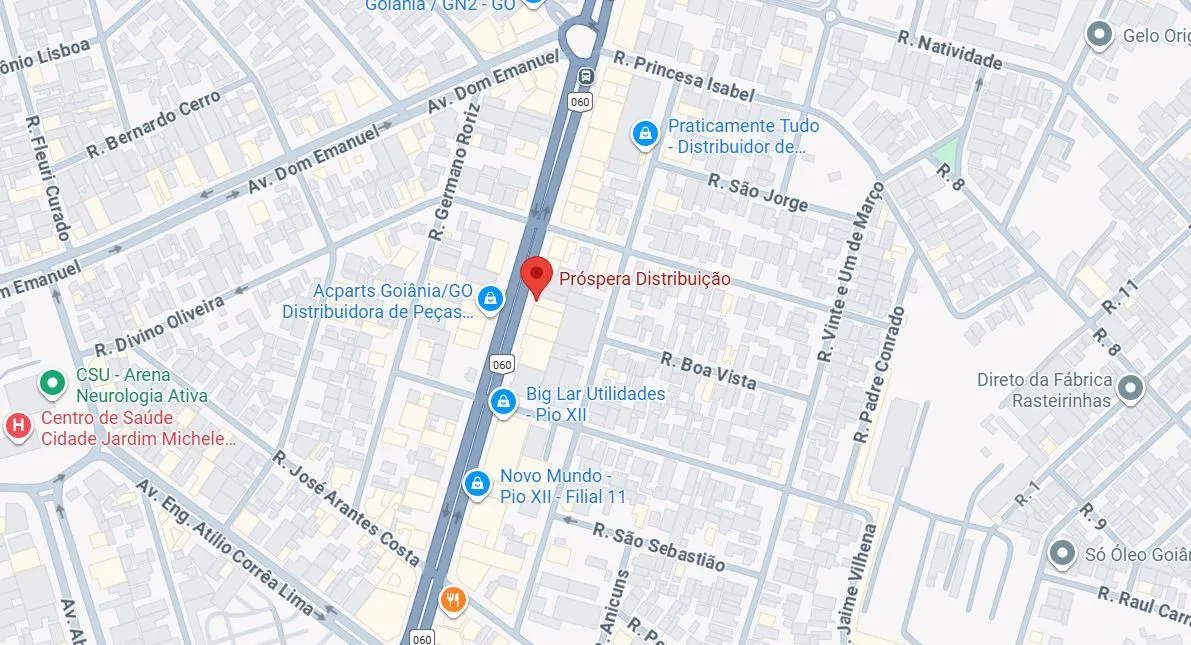 ONDE ENCONTRAR A<br />PRÓSPERA DISTRIBUIÇÃO EM GOIÂNIA