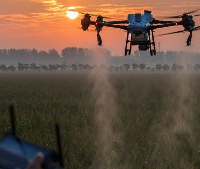 Comparação dos Drones de Pulverização DJI Agras T40 e T50