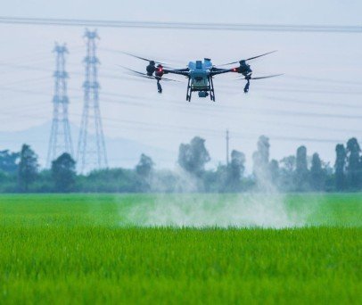 Como funciona o drone pulverizador