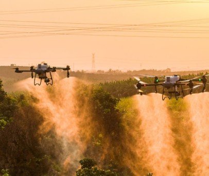 Agras T50: Como usar o dispersor de sólidos do drone pulverizador 