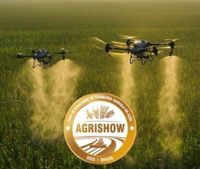 Pulverização com drones na Agrishow: Oportunidade para conhecer a tecnologia que está revolucionando o campo